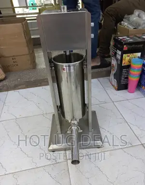 5L Stainless Steel Sausage Maker Vertical Manual Two Speed
