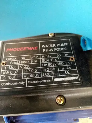Surface Water Pump and Pump Control