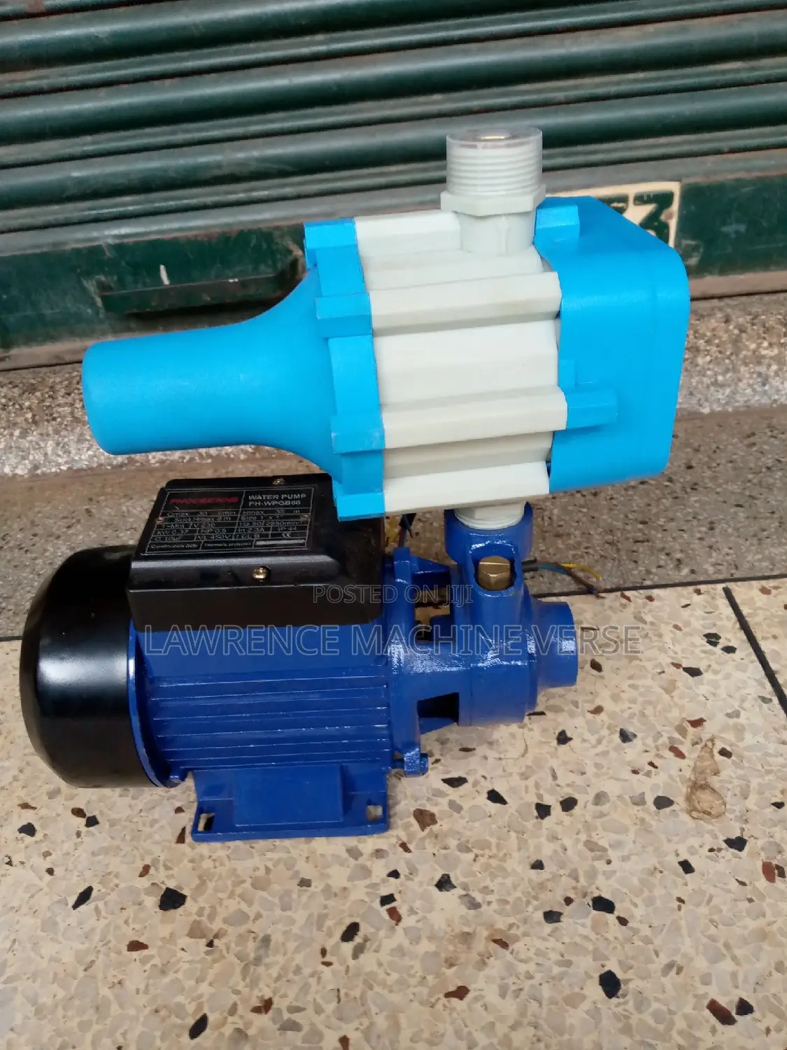 Surface Water Pump and Pump Control