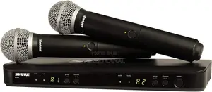 Double Microphone Shure Brand