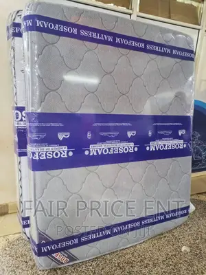 Double Layer Spring Mattress.5x6x12inches.( Gray)