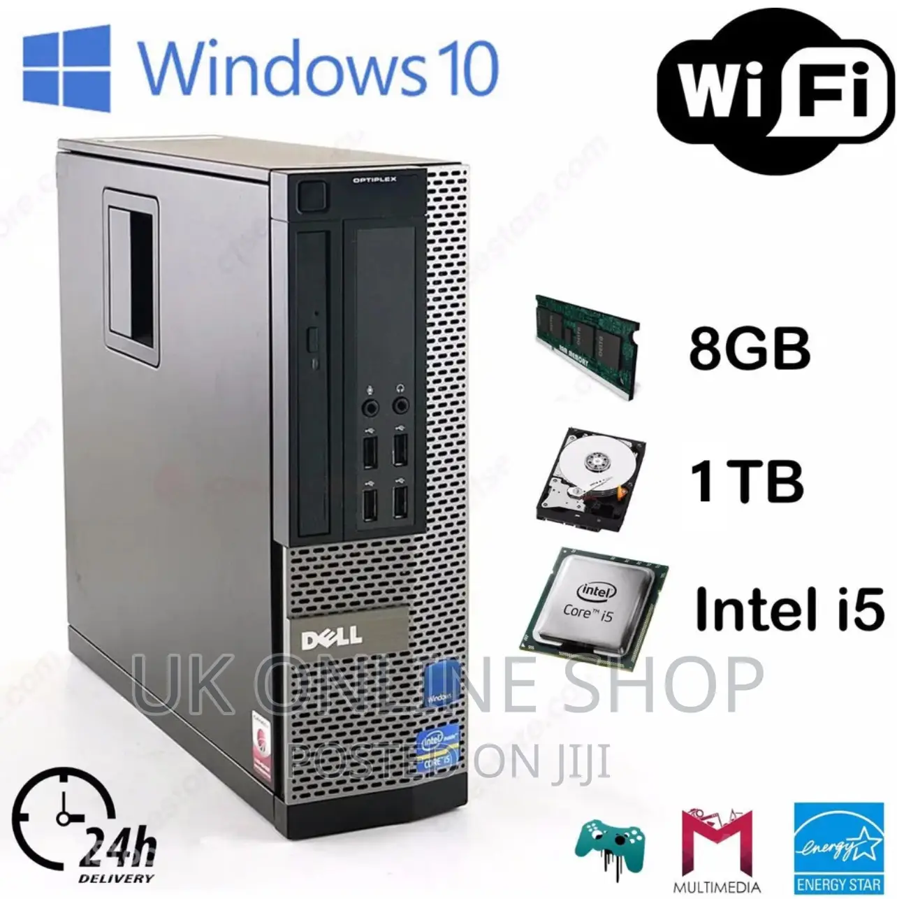Desktop Computer Dell X51 8GB Intel Core I5 HDD 1T