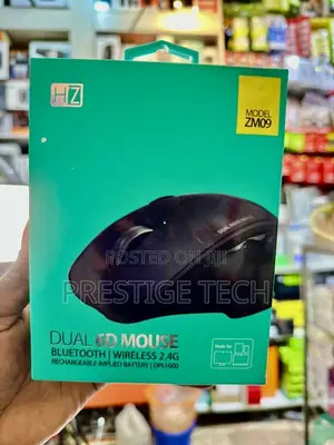HZ Dual 6D Wireless Bluetooth Mouse ZM09 1600DPI