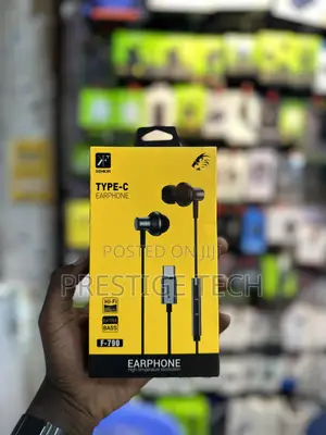 Senior Extra Bass Wired Type C Earphones (USB C)