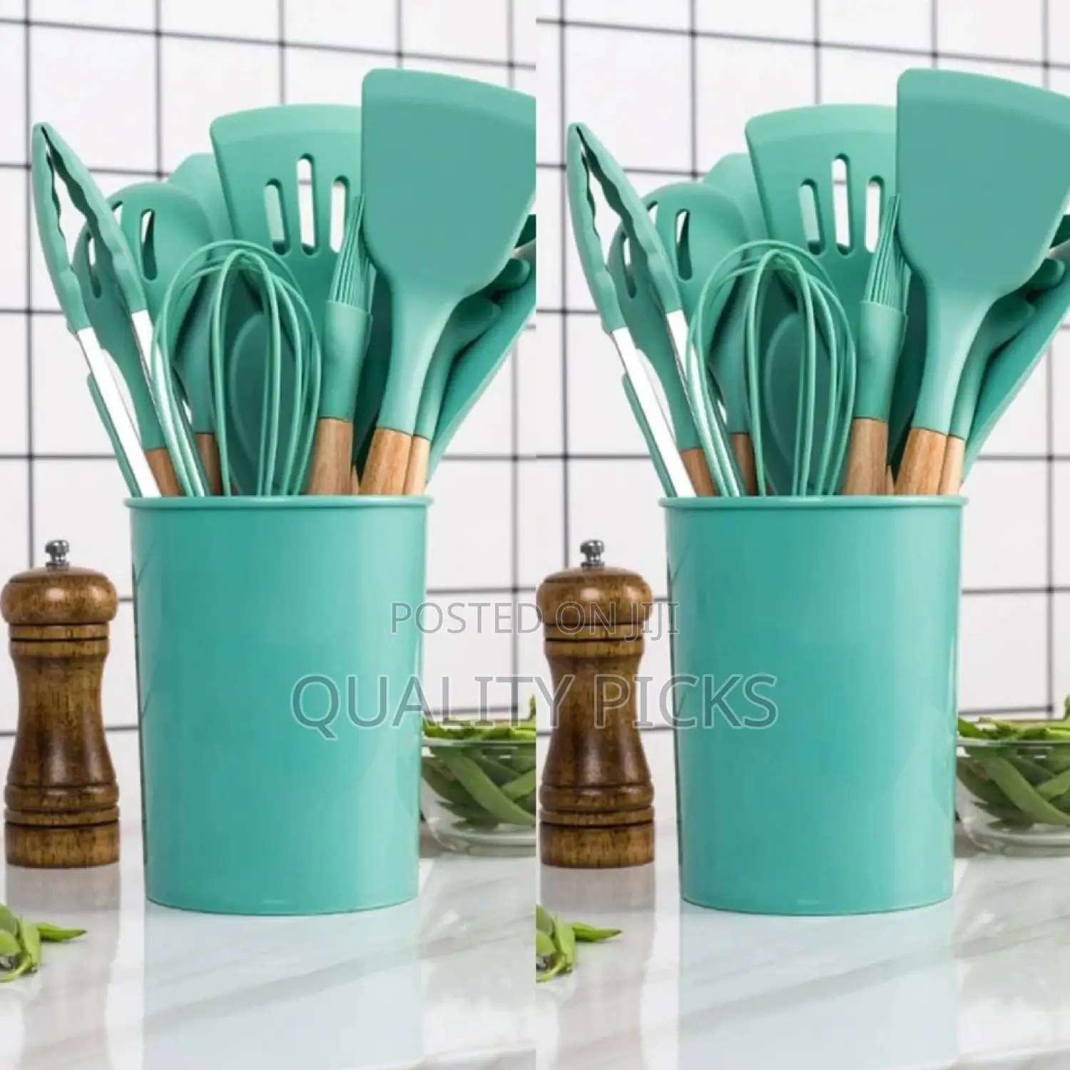 Silicone Kitchen Utensils Set