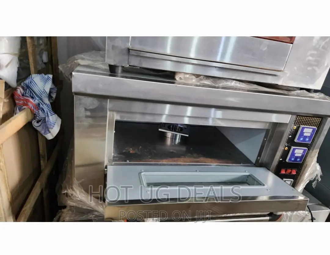 Electric Deck Oven (1 Deck, 2 Trays) - Silver