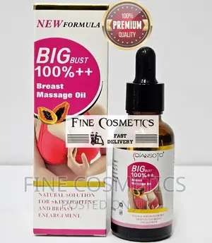 Breast Enlargement Oil 100% Safe Breast Regrowth Massage Oil