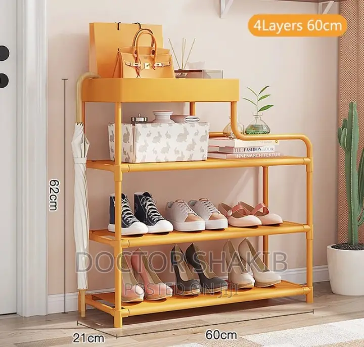 Multifunctional 4tier Shoe And Bag Rack