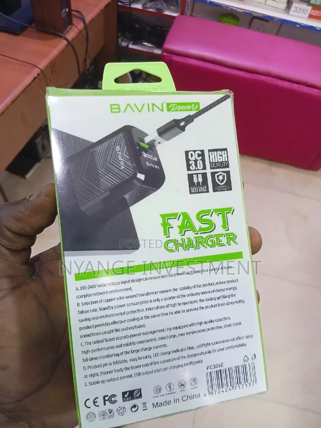 Phone Charger/Bavin Phone Charger iPhone