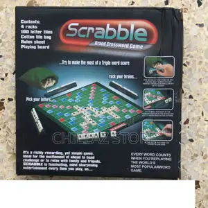 Scrabble Table Game.