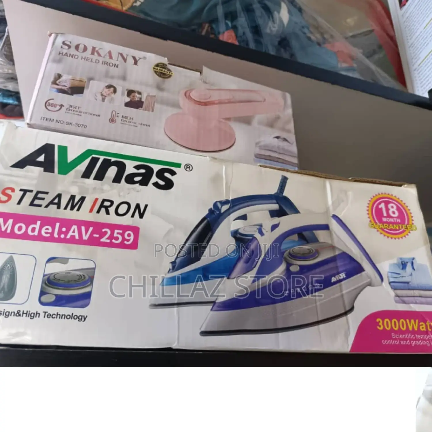 Avinas Steam Iron.