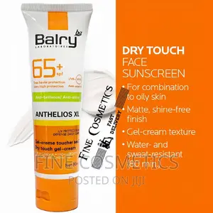 SPF65+ Anti-Shine Sunscreen 24hrs UV Protection Sunblock.