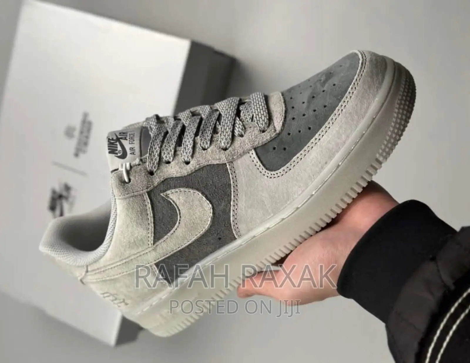 Original Unisex Grey Nike Airforce 1
