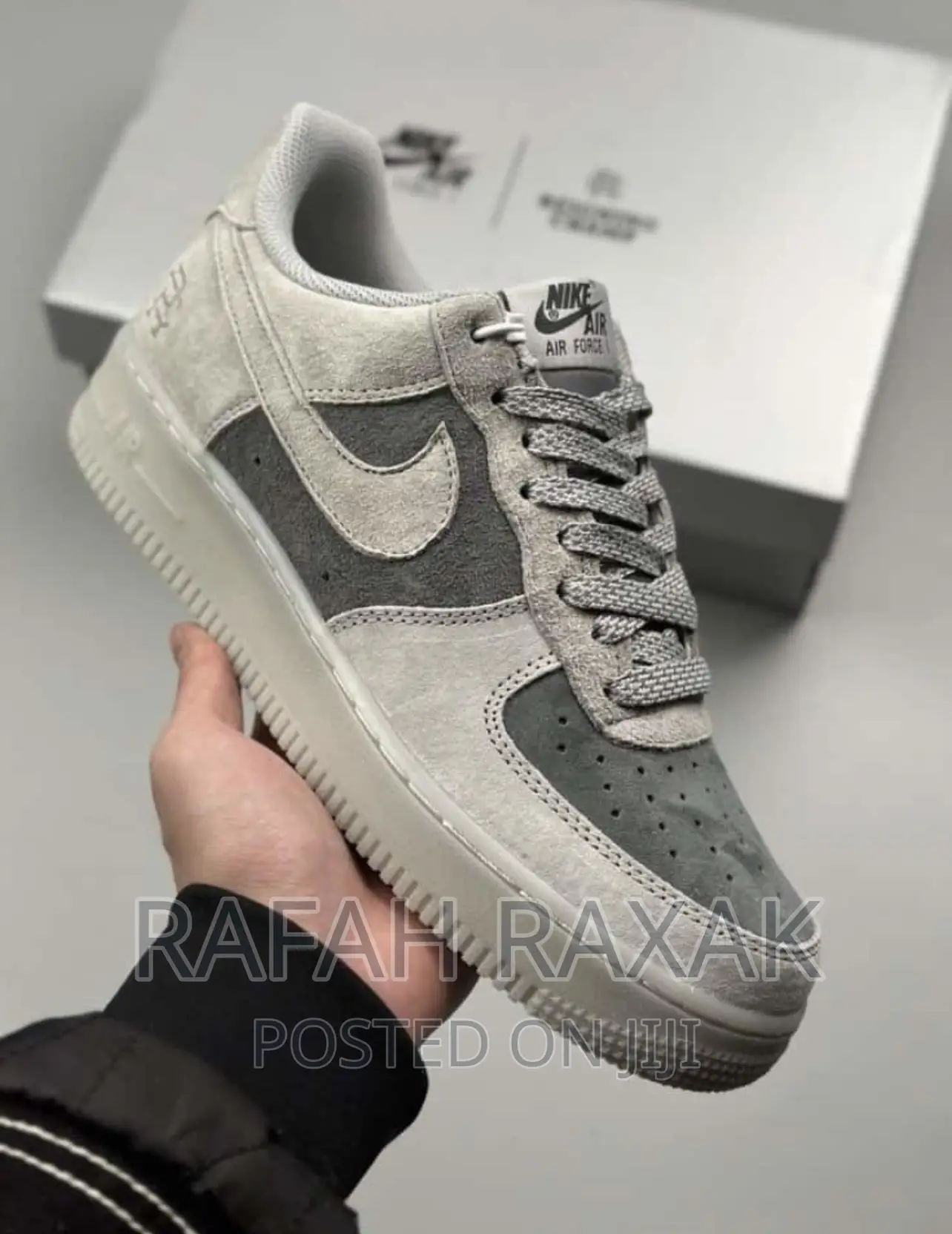 Original Unisex Grey Nike Airforce 1