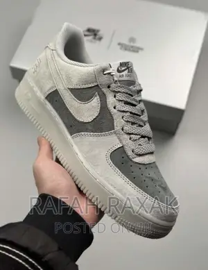 Original Unisex Grey Nike Airforce 1