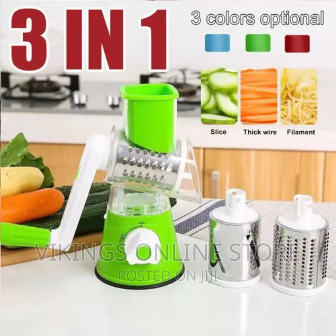 Tabletop Drum Vegetable Hand-Cranked Q Rotary Grater