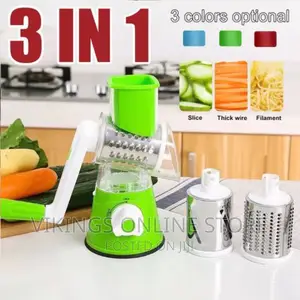 Tabletop Drum Vegetable Hand-Cranked Q Rotary Grater