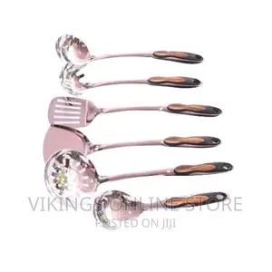 7 Pieces of Kitchen Serving Spoons- Silver