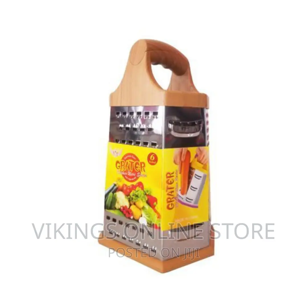 6 Sided Multipurpose Grater – Silver