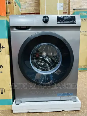 Hisense 8kg Frontloader Washing Machine in Titanium Gray