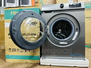 Hisense 8kg Frontloader Washing Machine in Titanium Gray