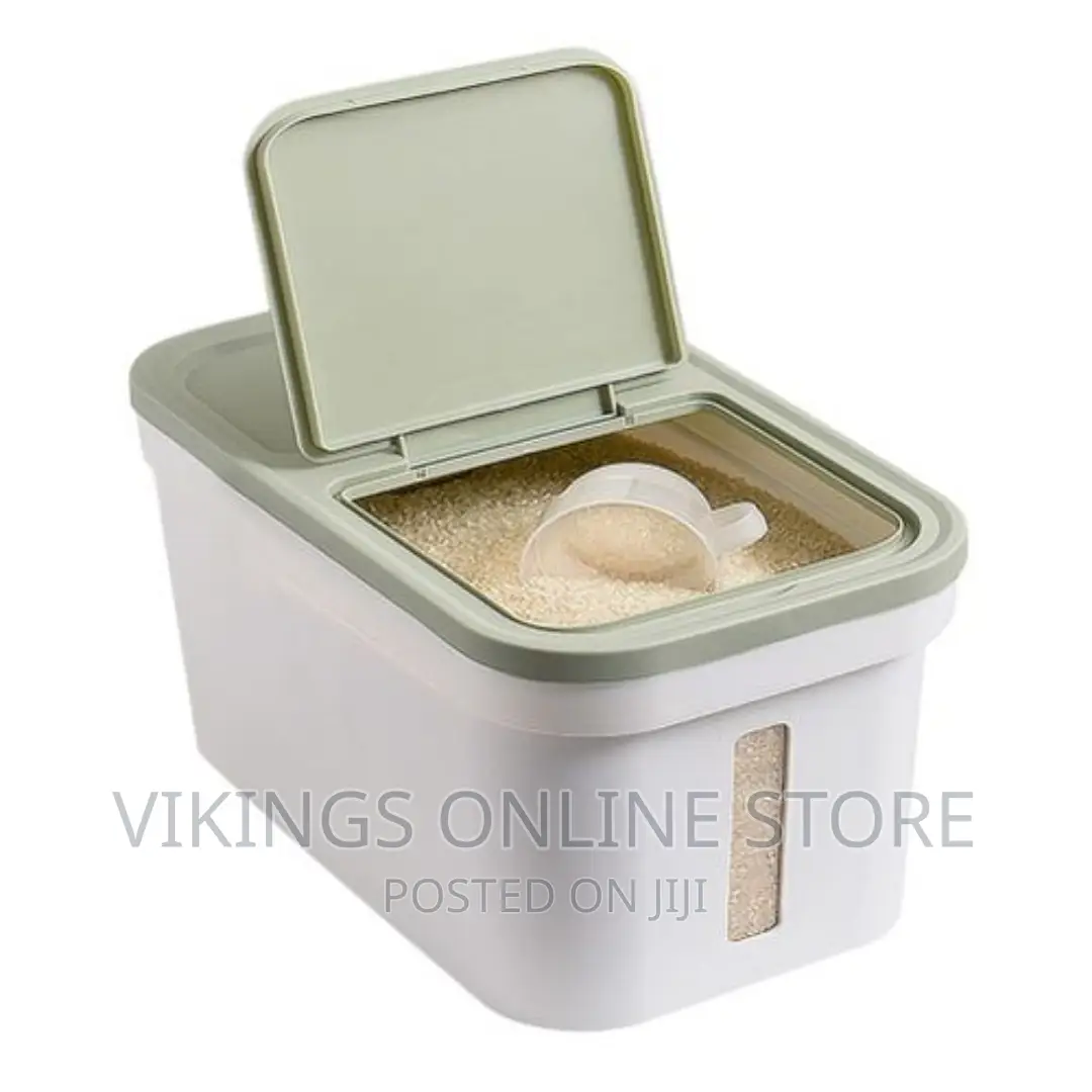 10kg Rice Bucket/Beans/Flour/Cereal Storage Box Container –