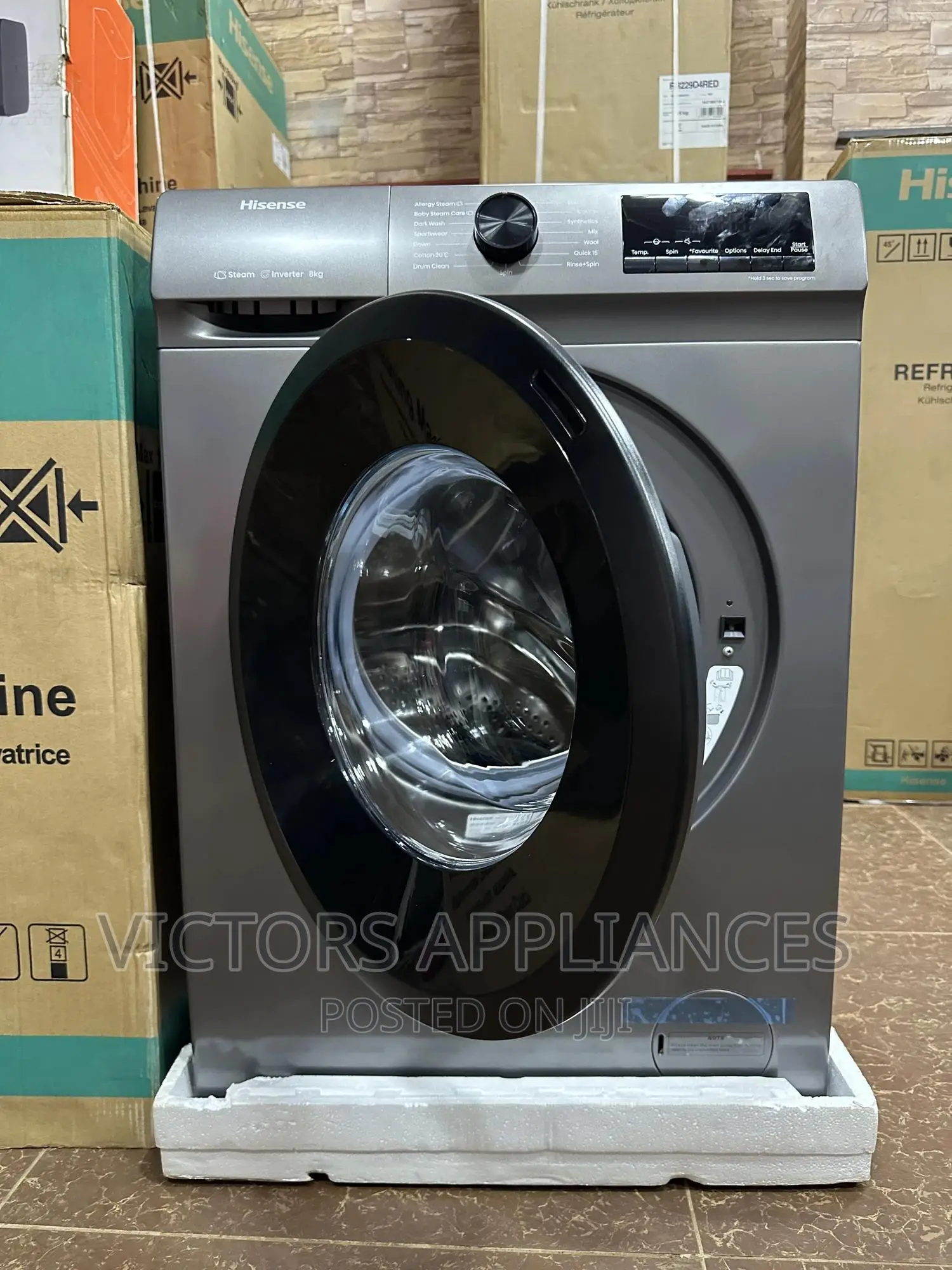 8kg Hisense Frontloader Washing Machine