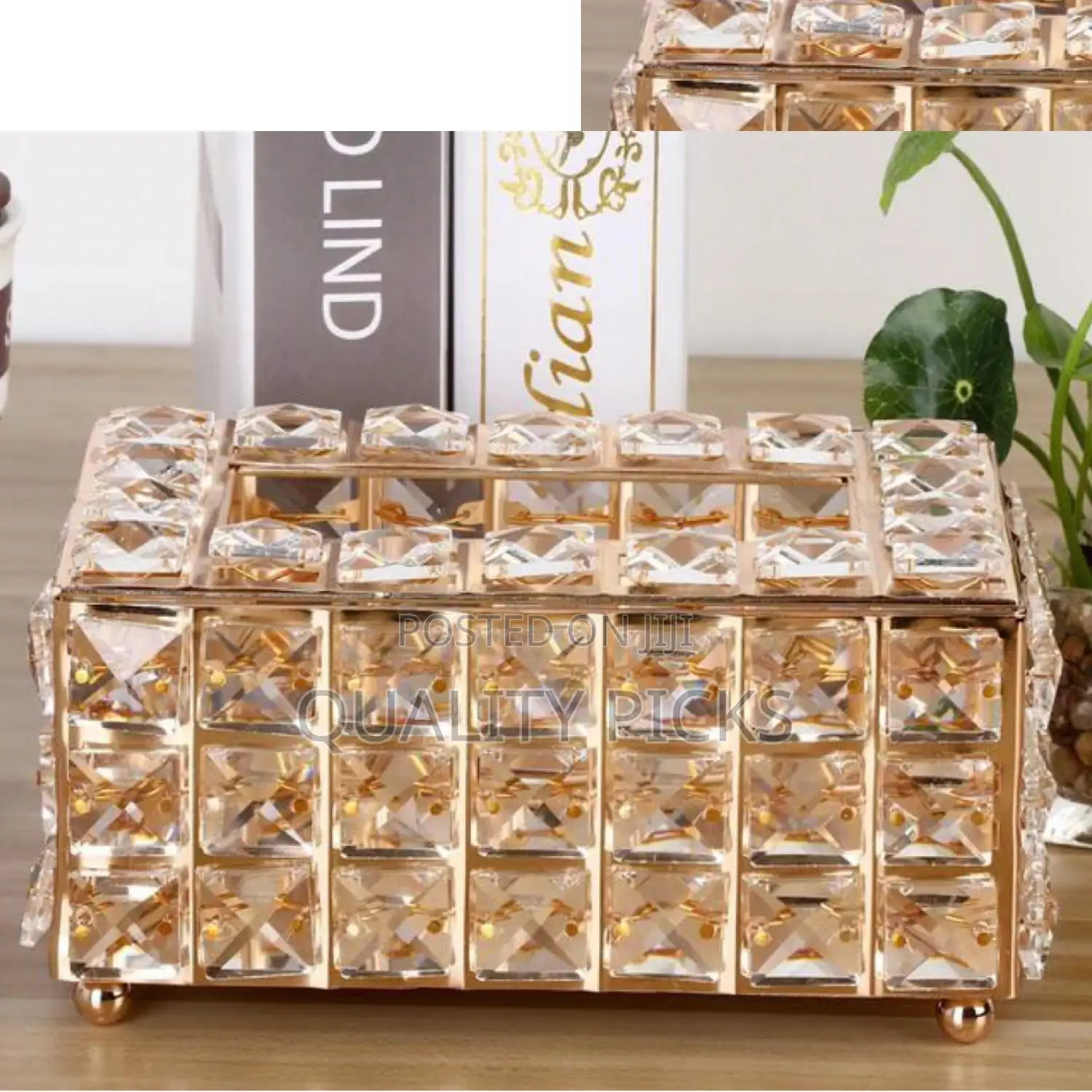 Glass Tissue Holder