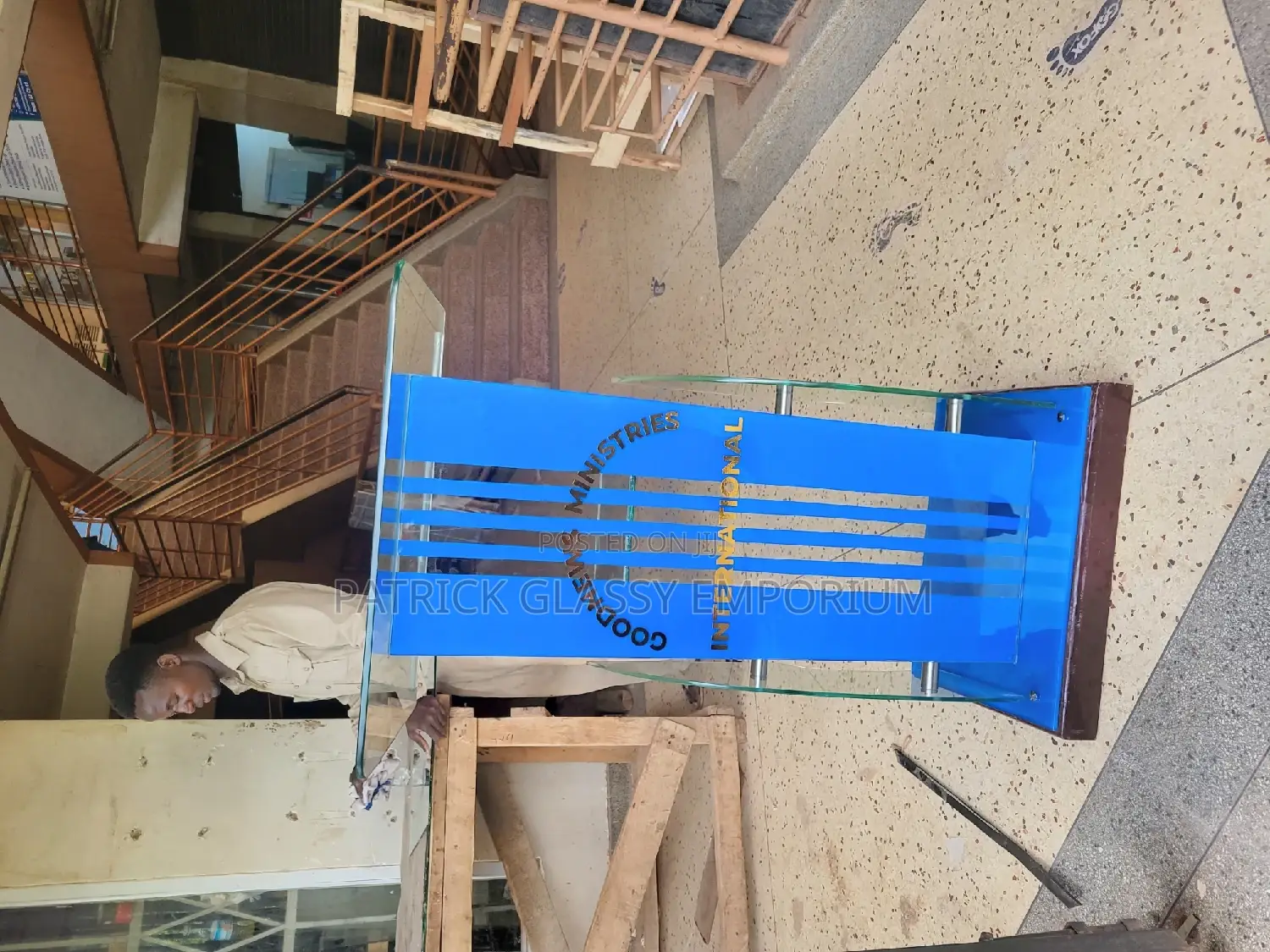 Blue Pulpit