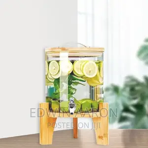 Glass Beverage Dispenser 5L