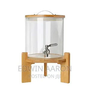 Glass Beverage Dispenser 5L