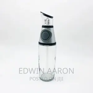Oil and Vinegar Glass Measuring Bottle Dispenser