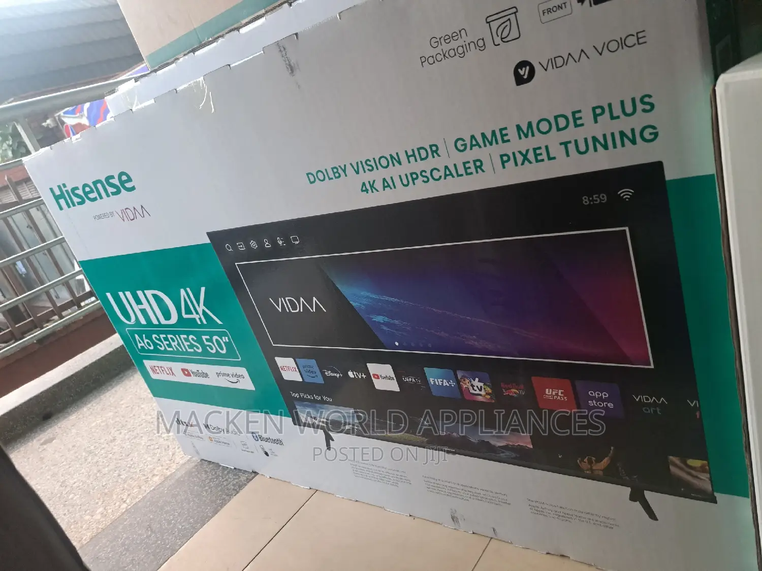 50 Hisense Smart UHD A7 Series Promotion