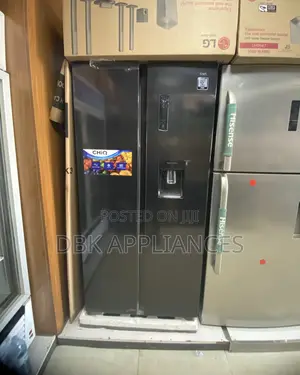 Chiq 560l Side by Side Fridge With a Dispenser 5yr Warranty