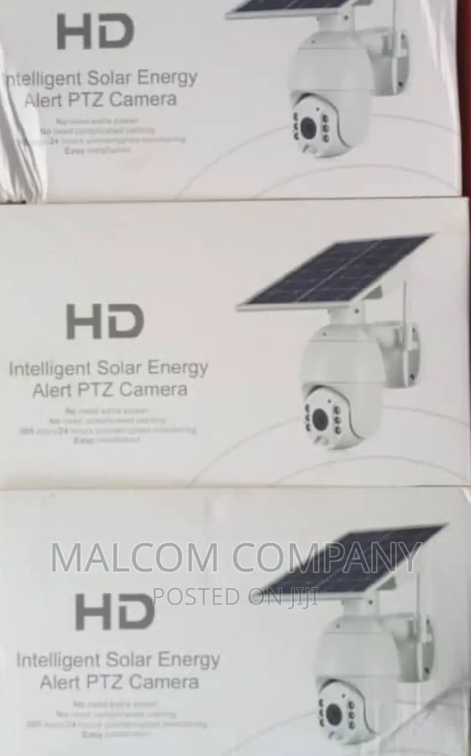 Intelligence Security Solar 360°/ PTZ Cameras