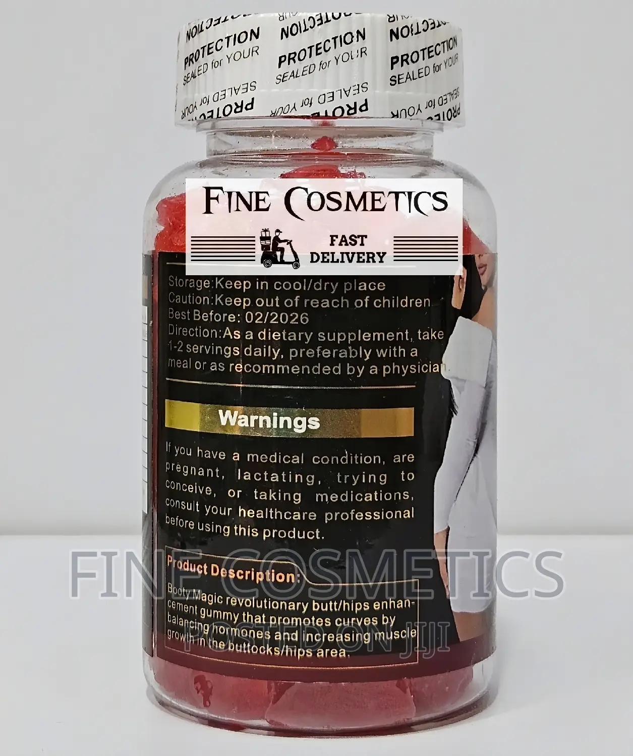 MACA PLUS Hip + Buttock Enlargement Gummies for Booty+Curves