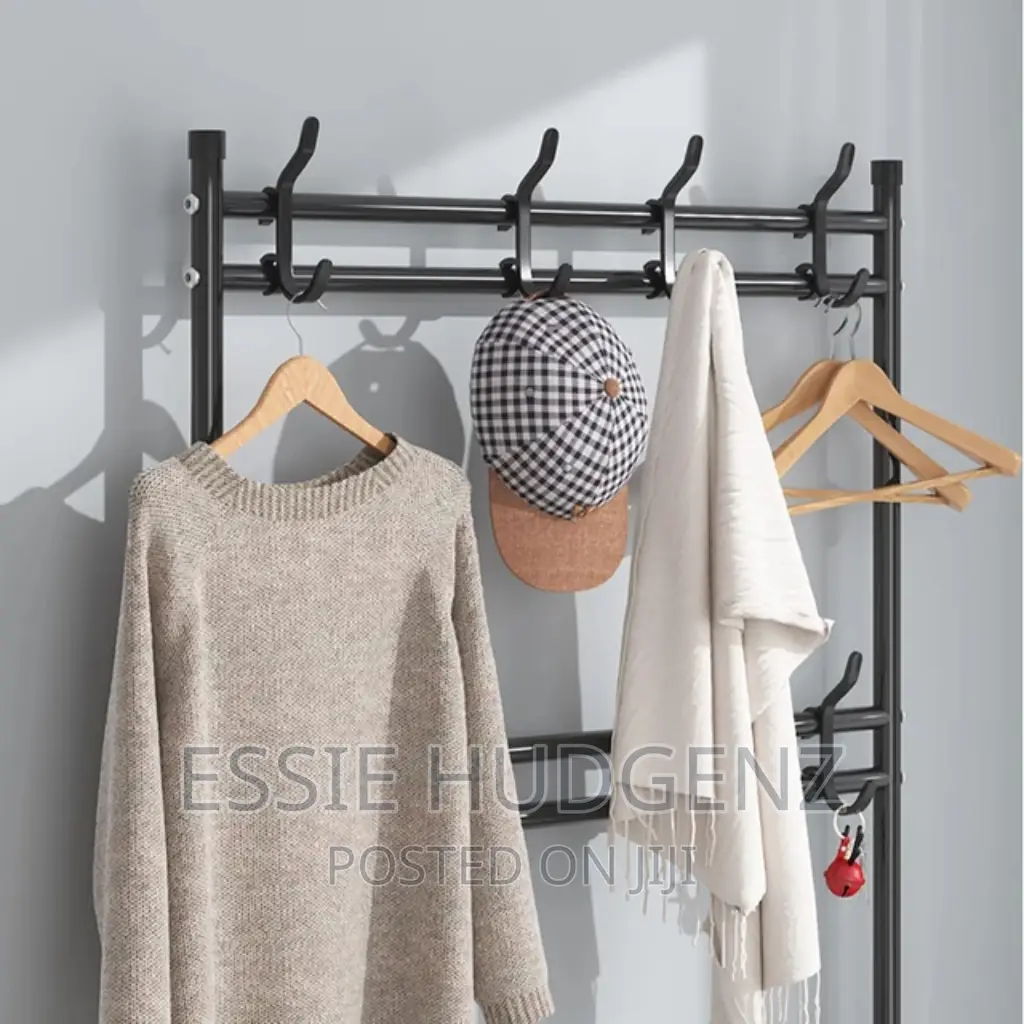 Clothes Hanger With Shoes Rack