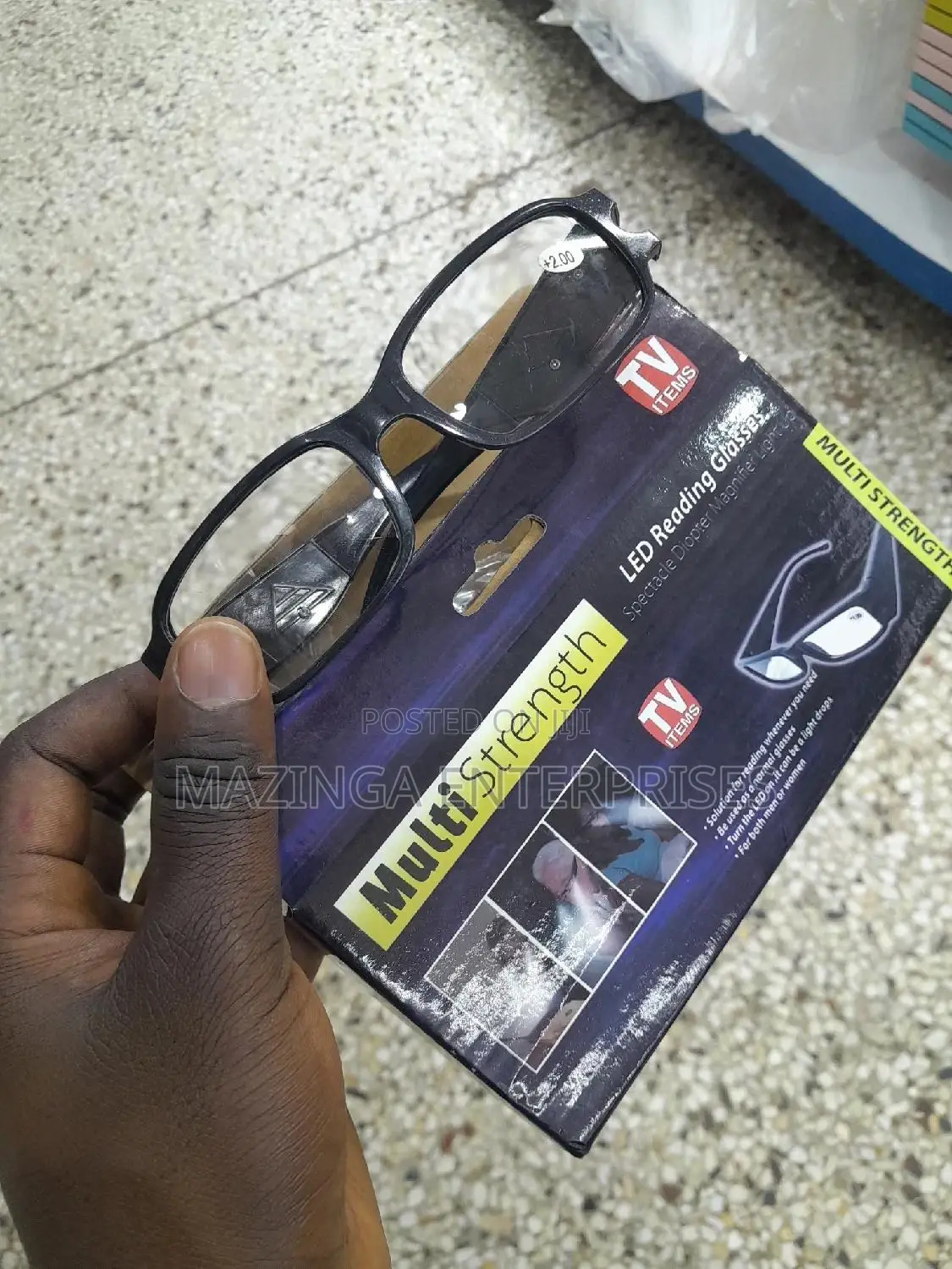 Multi Strength LED Reading Glasses