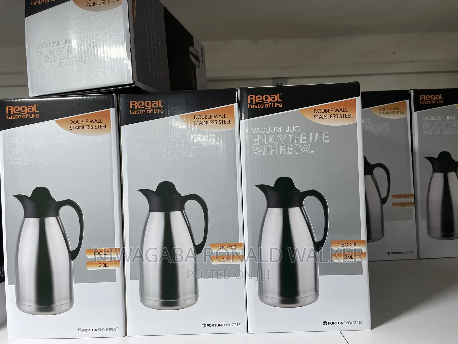 2.0L High Quality Regal Flask