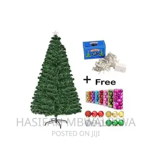 Family Christmas Tree With Free Decoration Balls and Lights