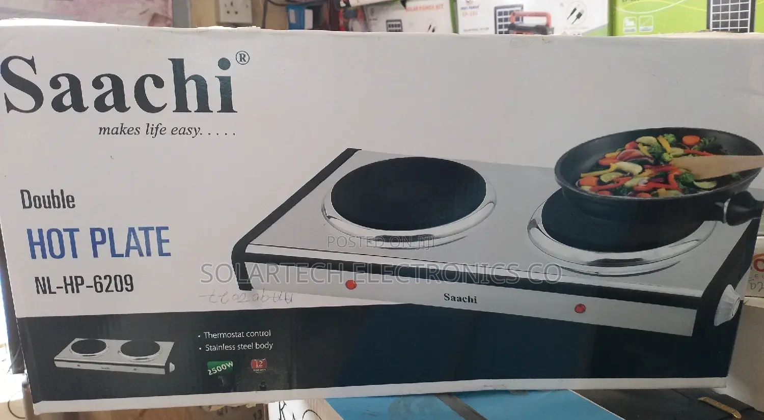 Saachi Double Hot Plate