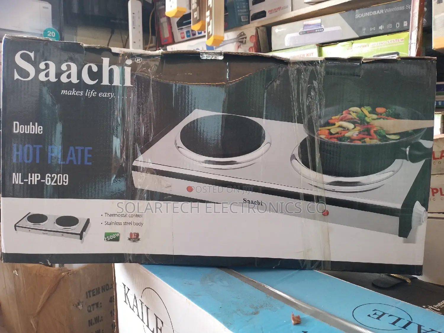 Saachi Double Hot Plate