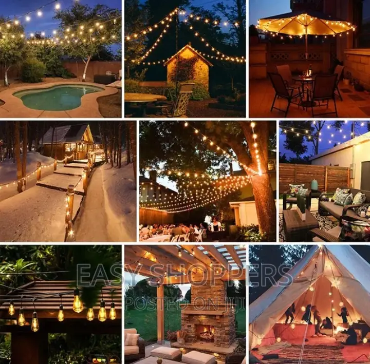 Waterproof Outdoor String Lights Bulbs for Party Decoration