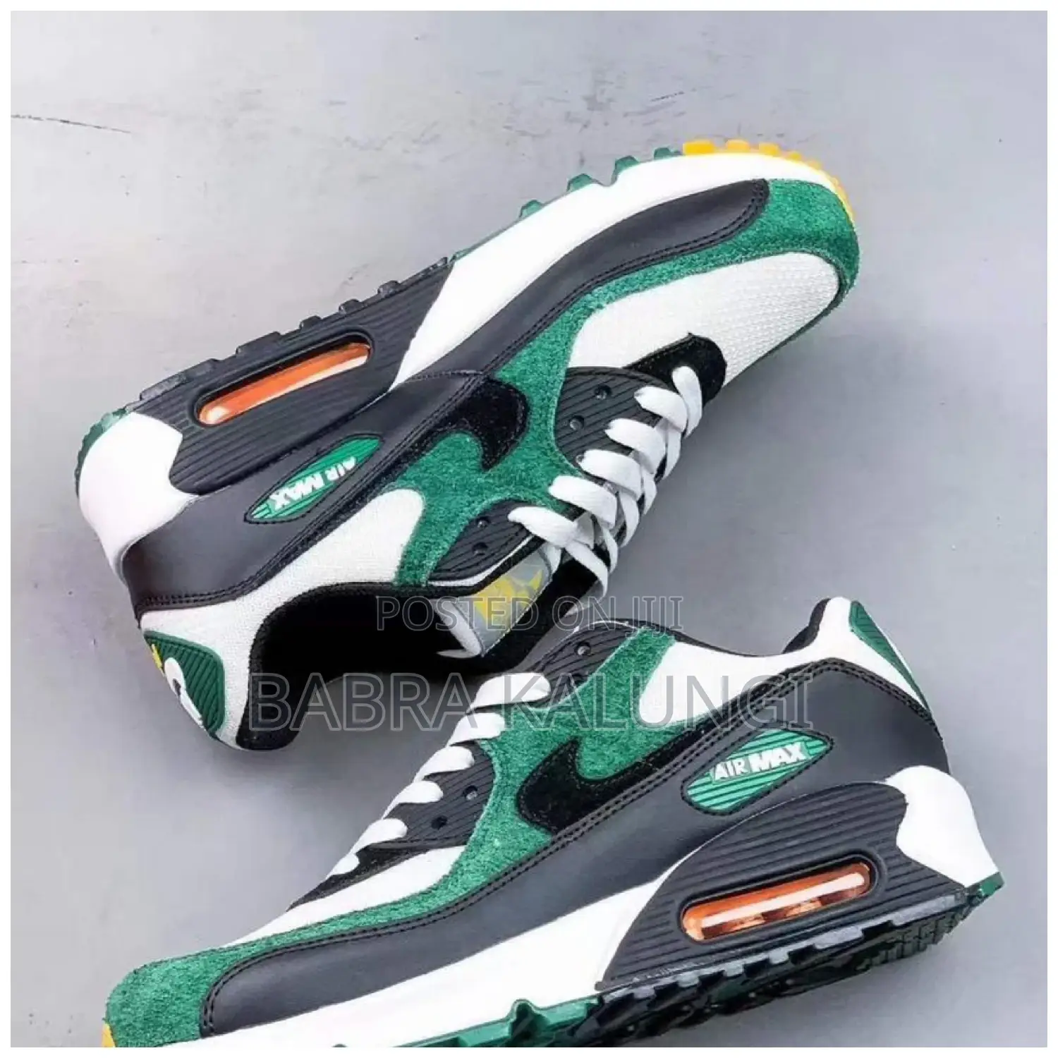 Nike Air Max 90 Green Suede