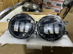 White + Yellow Dual-Color Lens LED Fog Lamps / Spotlights