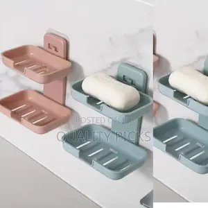 Double Wall Mounted Soap Holder