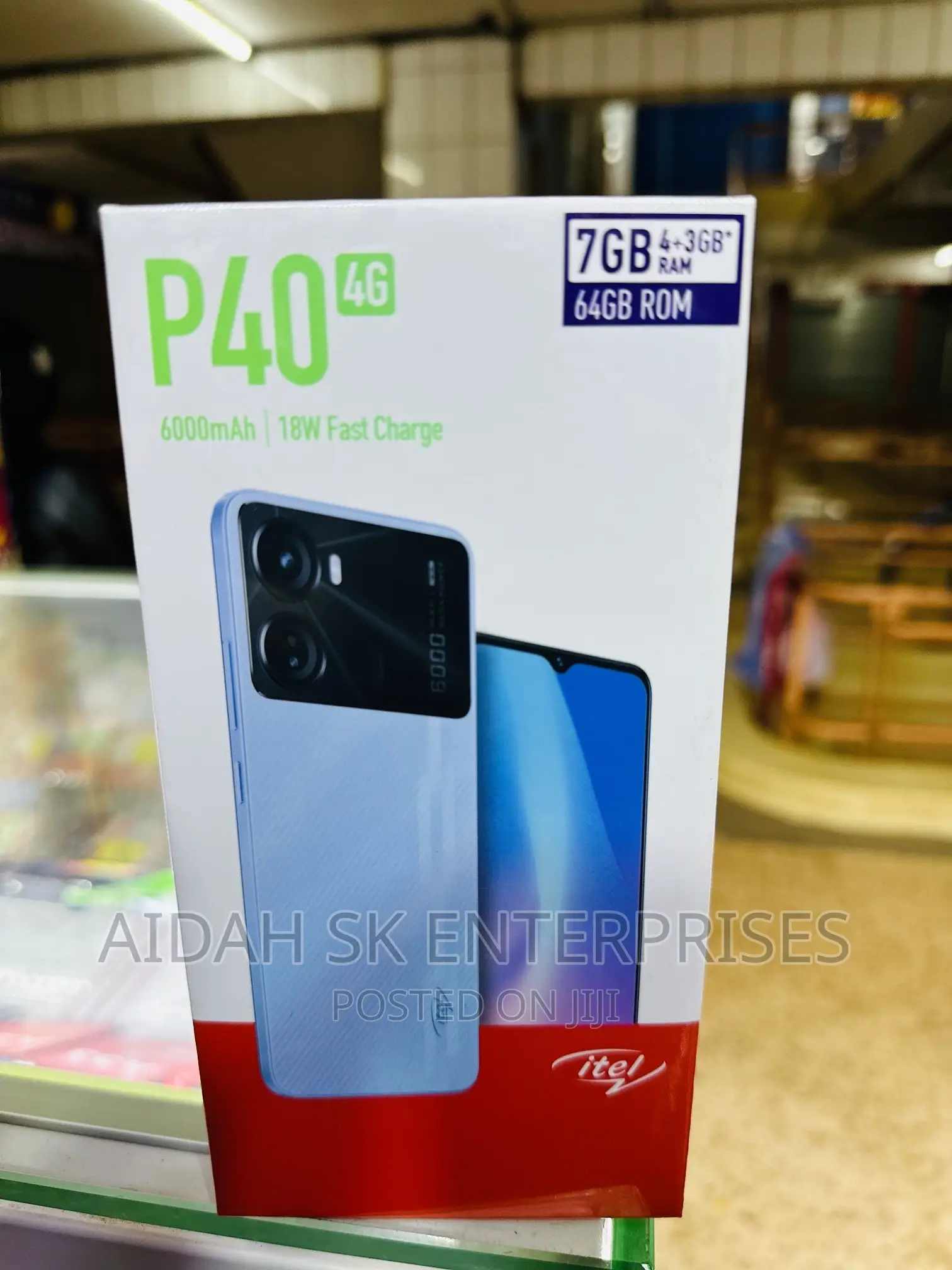 New Itel P40 64 GB Black