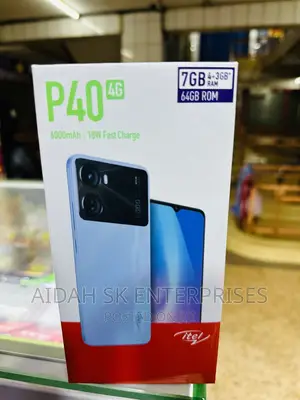 New Itel P40 64 GB Black