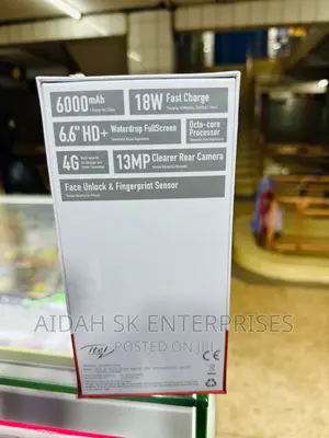 New Itel P40 64 GB Black