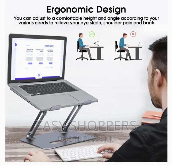 Laptop Stand Adjustable Laptop Riser, 10-15.6 Inch